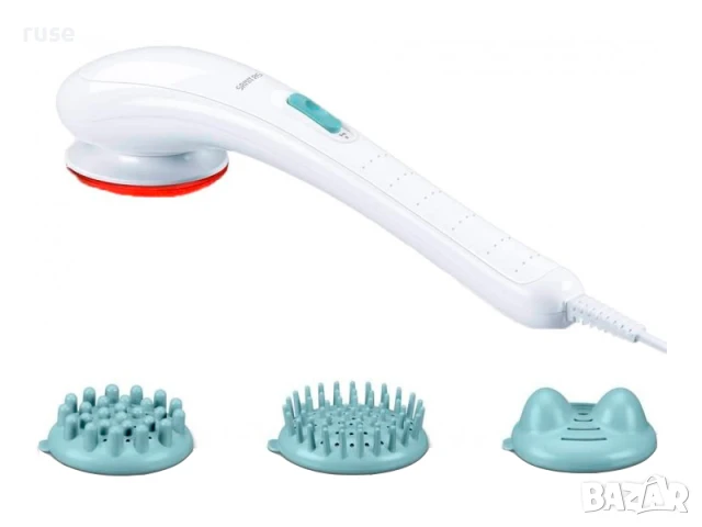 НОВИ! Масажор за цяло тяло Sanitas SMG 16 инфрачеввена топлина 3 приставки 