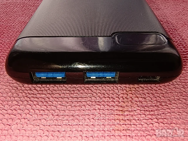 ВЪНШНА БАТЕРИЯ TTEC PowerSlim LCD 10000 mAh Black, снимка 6 - Резервни части за телефони - 51031212