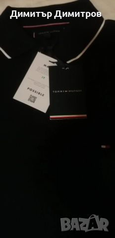 Мъжка риза с къс ръкав Tommy Hilfiger, снимка 3 - Ризи - 52053858