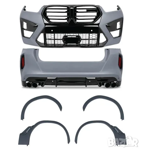 Боди кит с вежди за калниците за BMW X6 G06 от 2023 г.