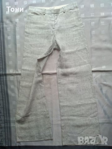 Панталон 100  % лен „Emporio Armani” , снимка 2 - Панталони - 29247244