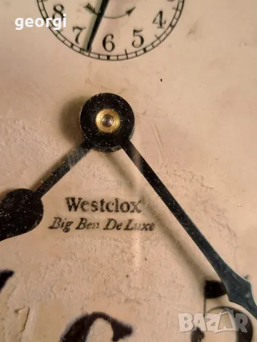 стар американски часовник будилник Westclox Big Ben de luxe 24/2, снимка 5 - Антикварни и старинни предмети - 49443888
