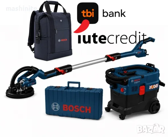 Шлайфмашина жираф за стени GTR 550 Professional + Прахосмукачка GAS 400 A Bosch