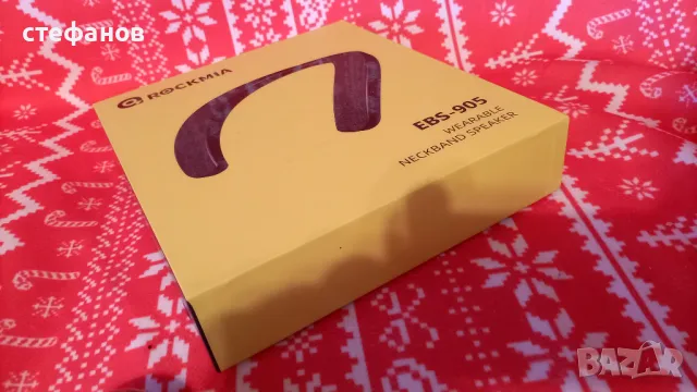 Блутуут слушалки за врат  rockmia EBS-905, снимка 1