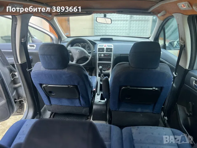Пежо 307- всичко изрядно, снимка 9 - Автомобили и джипове - 56168087