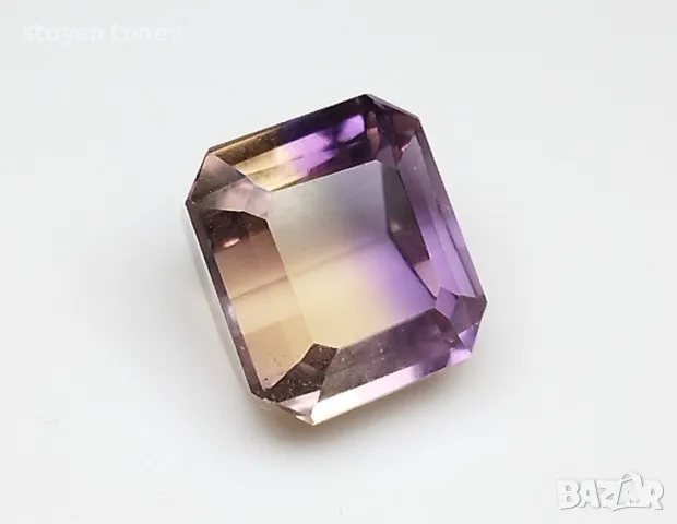 Аметрин с наситен цвят и VVS чистота - 5кт.! Нов!, снимка 10 - Други - 49758731
