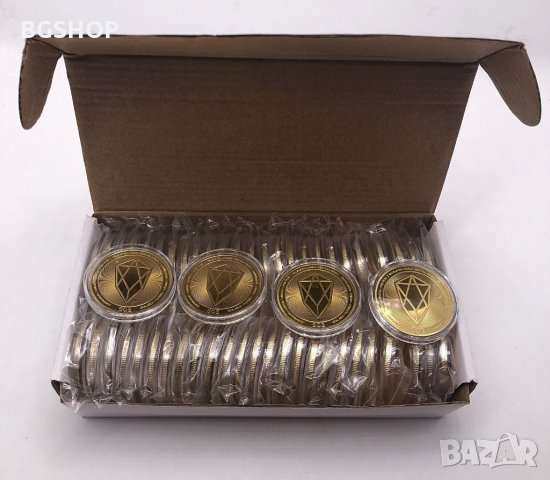 ЕОС Монета Златиста / EOS Coin Gold (EOS), снимка 5 - Нумизматика и бонистика - 31991602