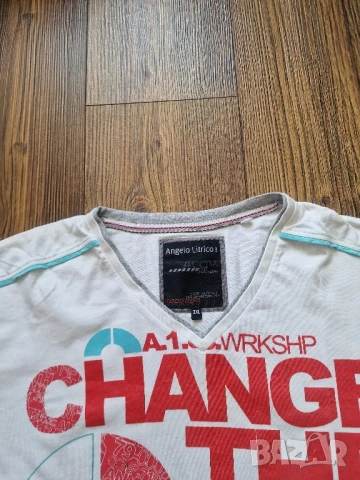 Страхотна мъжка тениска ANGELO LITRICO  размер 2XL , снимка 4 - Тениски - 50758084