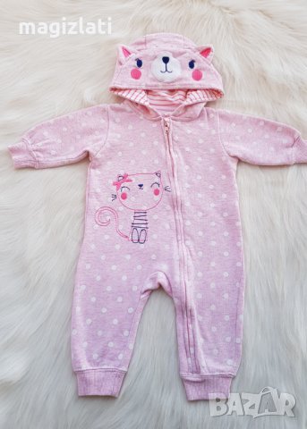 Ватиран ромпър за бебе 3-6 месеца, снимка 7 - Бебешки гащеризони - 34498557