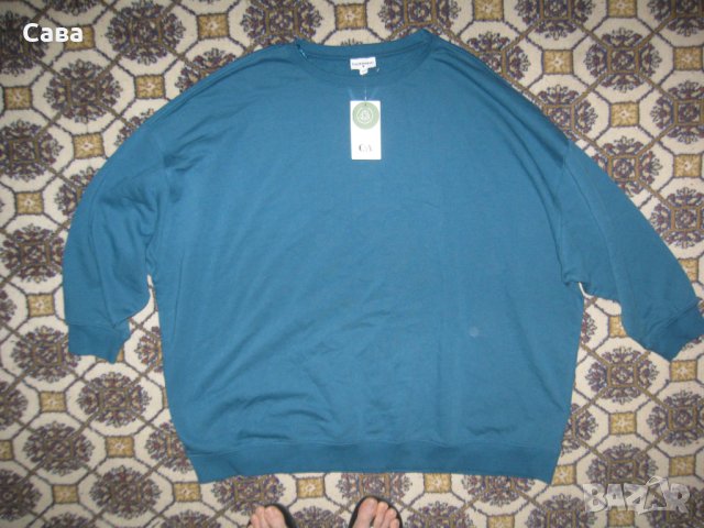Ватирана блуза C&A  дамска,7-8ХЛ, снимка 2 - Блузи с дълъг ръкав и пуловери - 42784269