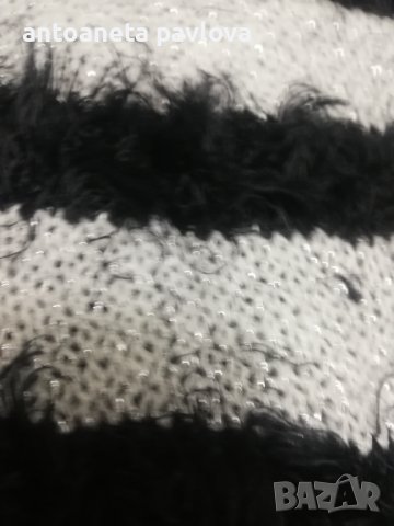 Зебров пуловер, снимка 2 - Блузи с дълъг ръкав и пуловери - 39415519