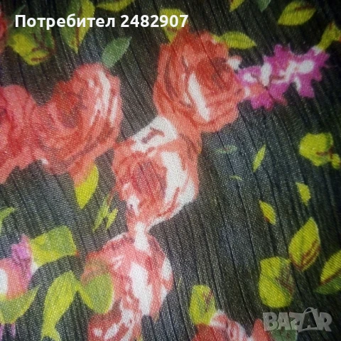 Ефектен дамски шал с дантела, снимка 10 - Шалове - 51273066