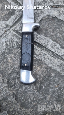 Нож Еделвайс. Петко Денев, снимка 3 - Ножове - 54328819