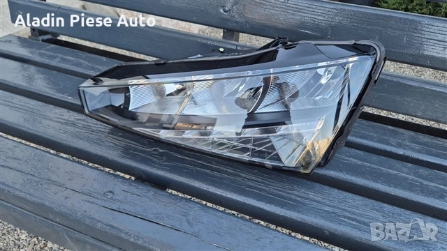 Ляв фар Skoda Scala Led Halogen година 2019 2020 2021 2022 2023 2024, код 657941018 