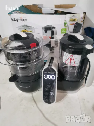 Уред за готвене Babymoov - Nutribaby Plus, сив, снимка 8 - Други - 49362084