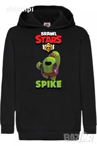 Детски Суитчър/Суитшърт Spike 4,,Brawl Stars,Игра,Подарък,Изненада,Забавление,Рожден Ден