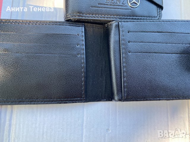 Мъжки Кожени портмонета BMW,Mercedes,Audi, снимка 3 - Портфейли, портмонета - 30191659
