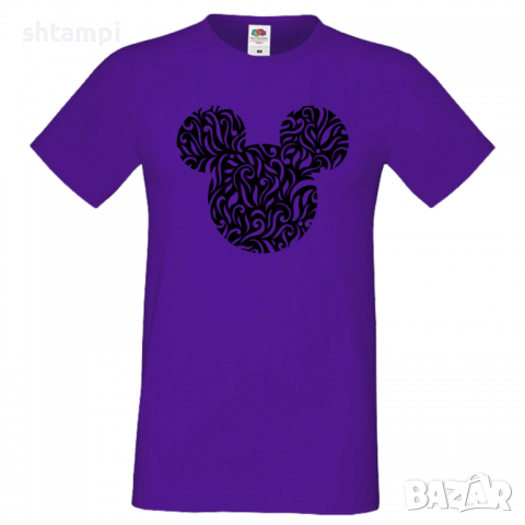 Мъжка тениска Mickey Head 6 Подарък,Изненада,Рожден ден, снимка 8 - Тениски - 36575963