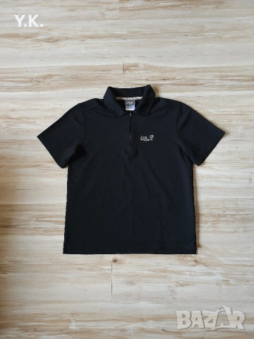 Оригинална мъжка тениска с яка Jack Wolfskin