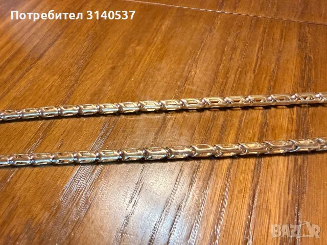 Уникален Златен Синджир 63,32гр.14к. , снимка 3 - Колиета, медальони, синджири - 47794529