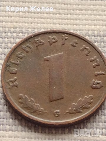 Монета 1 райхсфенинг 1939г. Германия Трети Райх с СХВАСТИКА за КОЛЕКЦИЯ 33017, снимка 3 - Нумизматика и бонистика - 42823423