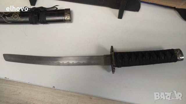 Декоративни самурайски мечове, три броя, снимка 4 - Други ценни предмети - 38917434