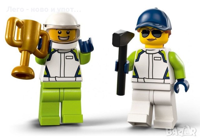 НОВО LEGO City - Състезателна кола (60322), снимка 4 - Конструктори - 40113261