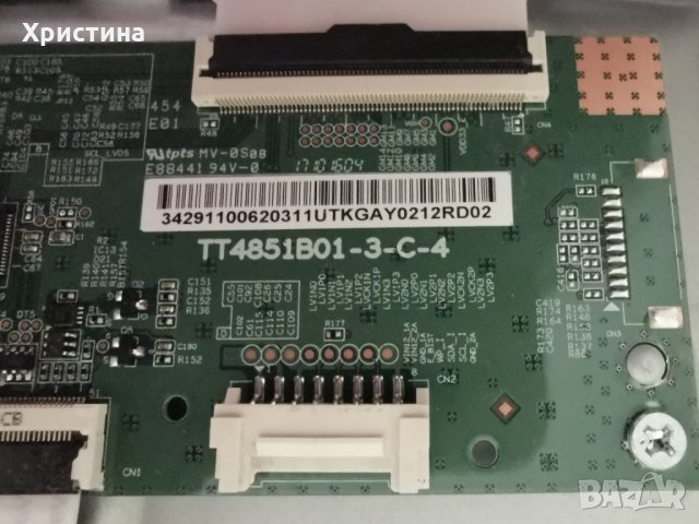 T-con TT4851B01-3-C-4, снимка 4 - Части и Платки - 35107265