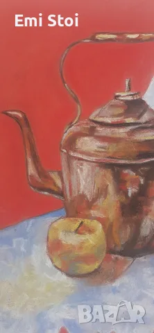 Картина с ябълка, снимка 4 - Картини - 56319401