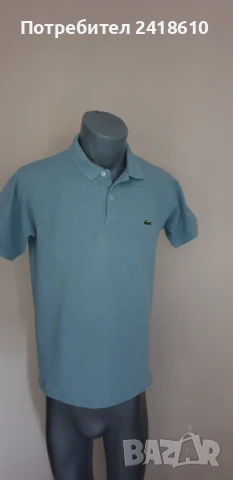 Lacoste Classic Fit Pique Cotton Classic Fit Mens Size 2 - XS ОРИГИНАЛ! Мъжка Тениска!, снимка 3 - Тениски - 50773770