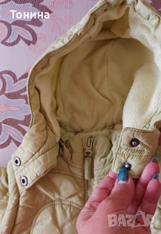 Бебешко якенце с полар и халатче за баня, снимка 2 - Бебешки якета и елеци - 42607049