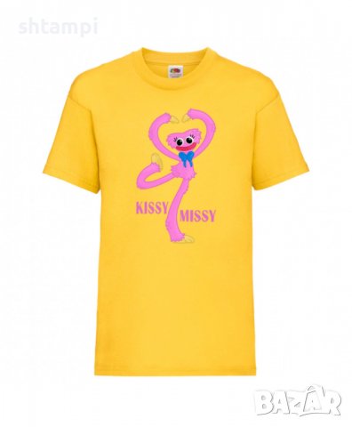 Детска Тениска Huggy Wuggy От Poppy Play Time Kiss Missy 2,Изненада,Подарък,Игра,, снимка 6 - Детски тениски и потници - 37209805