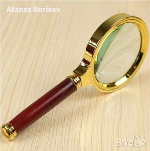 Метална лупа с увеличение 50×, 80 mm. , снимка 3 - Колекции - 56344954
