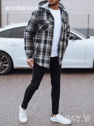 Мъжко яке с качулка, 3цвята , снимка 11 - Якета - 48269680