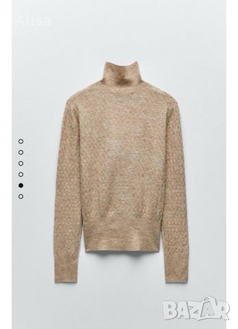 Дамска блуза на Зара, снимка 4 - Блузи с дълъг ръкав и пуловери - 40151211