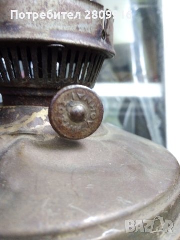Стара газова лампа , снимка 3 - Антикварни и старинни предмети - 40850955