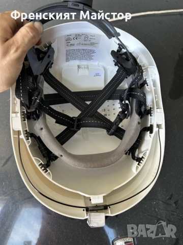 Професионална електричарска каска с вграден визьор E-Shark / Regeltex (до 1000V), снимка 4 - Други инструменти - 56087430