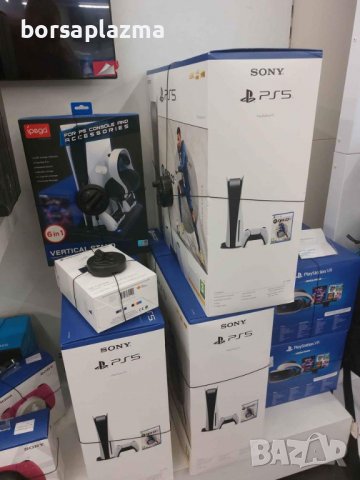 Ново !!! Конзола Sony Playstation 5 Disc Edition + DualSense Wireless Controller + игра FIFA 2023, снимка 8 - PlayStation конзоли - 34694244