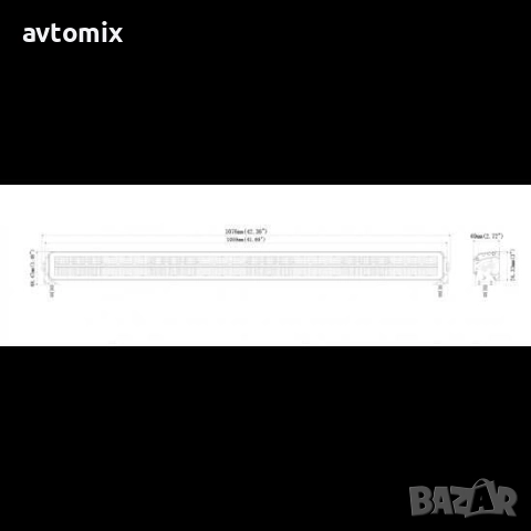 Диоден LED BAR 107 см, НОВО ПОКОЛЕНИЕ ,НАЙ-ВИСОКО КАЧЕСТВО НА ИЗРАБОТКА !, снимка 8 - Аксесоари и консумативи - 52379029