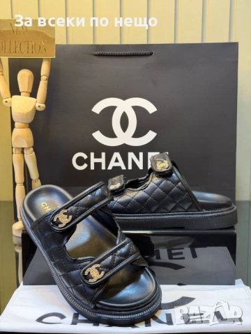 Chanel Дамски Чехли Шанел - Различни Цветове Код SK1320, снимка 2 - Чехли - 54286532