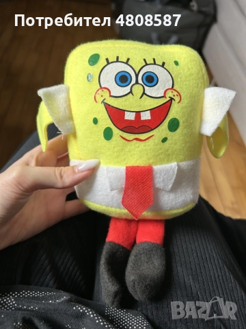 Детска плюшена играчка Sponge Bob, снимка 2 - Плюшени играчки - 55162580