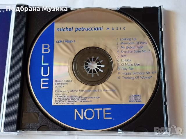 MICHAEL PETRUCCIANI - MUSIC , снимка 2 - CD дискове - 34091357