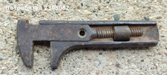 Стар френски ключ, малък, снимка 4 - Антикварни и старинни предмети - 49150472