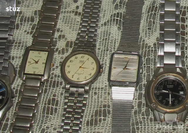 Ръчни кварцови часовници възстановяване, или за части, сет 12 бр., снимка 8 - Антикварни и старинни предмети - 53125104