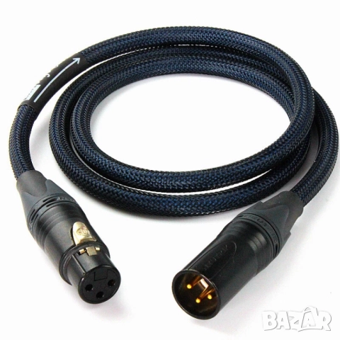  Кабел - Canare DA206 110 Ohm AES/EBU, XLR мъжки/женски конектори, снимка 3 - Други - 51863249