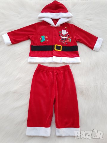 Коледен костюм 3-6 месеца, снимка 1 - Комплекти за бебе - 30456991