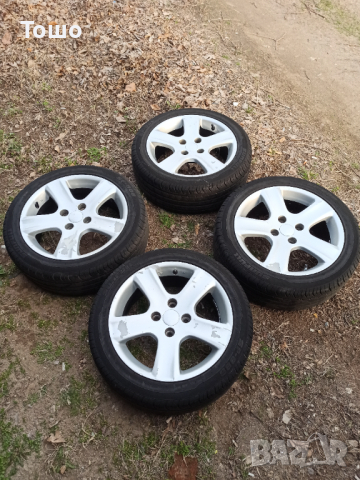 Гуми с джанти зa Peugeot Citroen 4x108 R16/195/50, снимка 2 - Гуми и джанти - 44702486