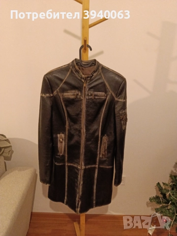 Дамско кожено яке Vera Pelle , снимка 2 - Якета - 52889265