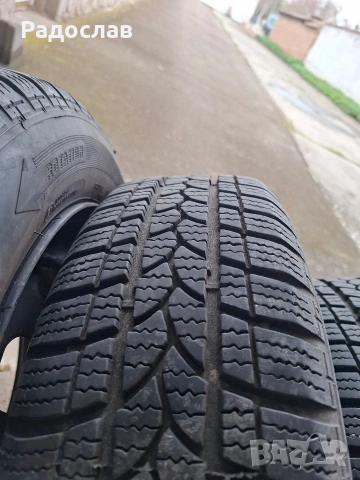 Железни джанти 14" Форд с зимни гуми, снимка 14 - Гуми и джанти - 54025741