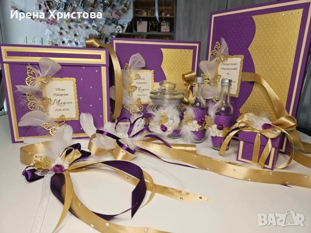 Комплекти за кръщене, снимка 13 - Декорация - 54155890